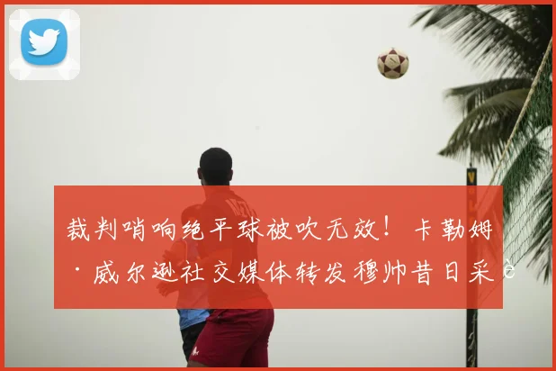 裁判哨响绝平球被吹无效！卡勒姆·威尔逊社交媒体转发穆帅昔日采访回应争议判罚